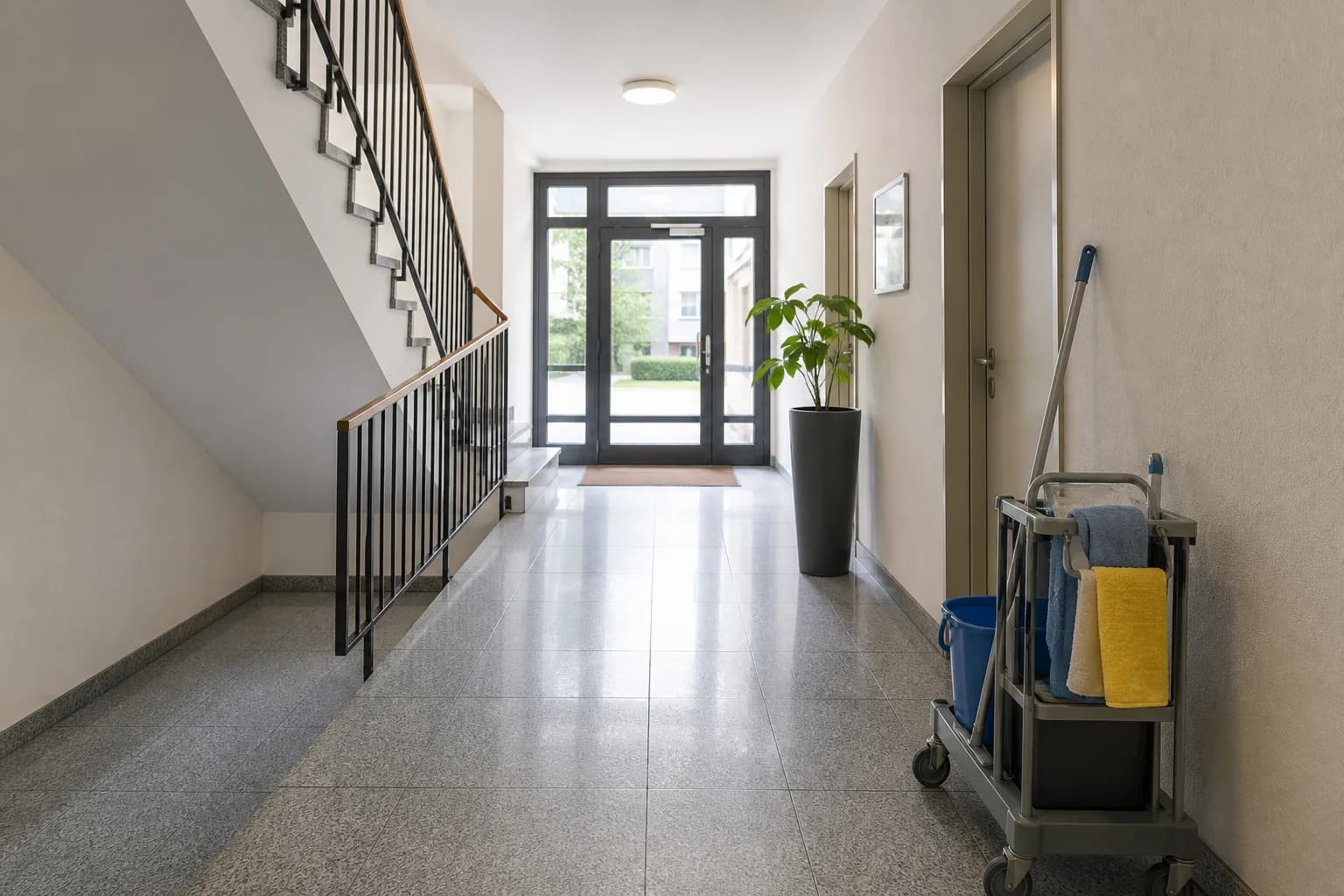 Hausmeisterservice bei Kontrolle und Pflege einer Immobilie in Langen